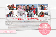 Holiday Photo Card Template, a Card Template by Sweet Papers (Thumbnail 2 of 2)