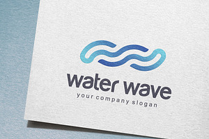 Water Wave Logo