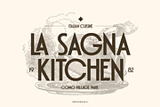 Laritza - Retro Display Font, a Font by Flawless And Co (Thumbnail 6 of 10)