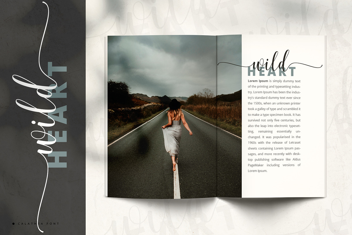 Calathea Elegant Font preview 2