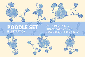 Poodle Set 