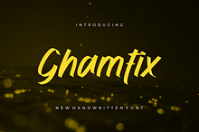 Ghamfix - Font