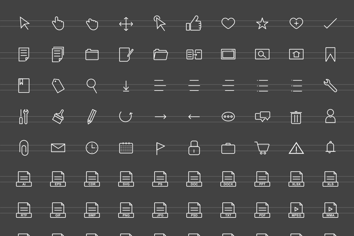 290 Interface Line Inverted Icons, an Outline Icon by IconBunny ...