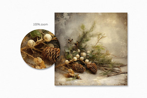 Vintage Christmas Paintings