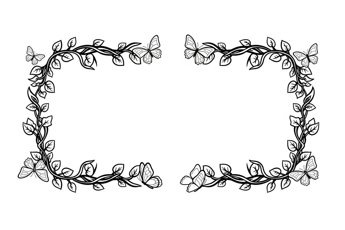Floral Grass Border Silhouette Bundl, an Illustration by Amazin_art (Photo 15 of 51)