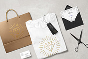 Set of vector icons of diamonds., an Icon by Nomber_86 (Thumbnail 3 of 5)