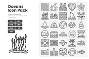 Ocean Outline Icon pack, an Outline Icon by erifqizeicon (Thumbnail 2 of 3)