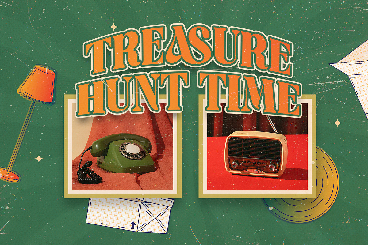 Treasure Times Bold Retro Serif Font, a Serif Font by Heinzel Std (Photo 8 of 12)