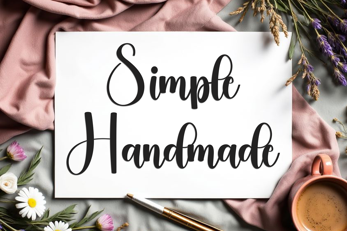Delightful, a Handwritten Font by FreshTypeINK (Photo 4 of 8)