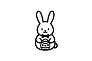 Happy Easter Bunny Vector Bundle, an Illustration by jahid234 (Thumbnail 27 of 51)