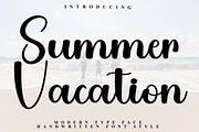 Summer Vacation, a Handwritten Font by InermediaSTUDIO (Thumbnail 1 of 7)