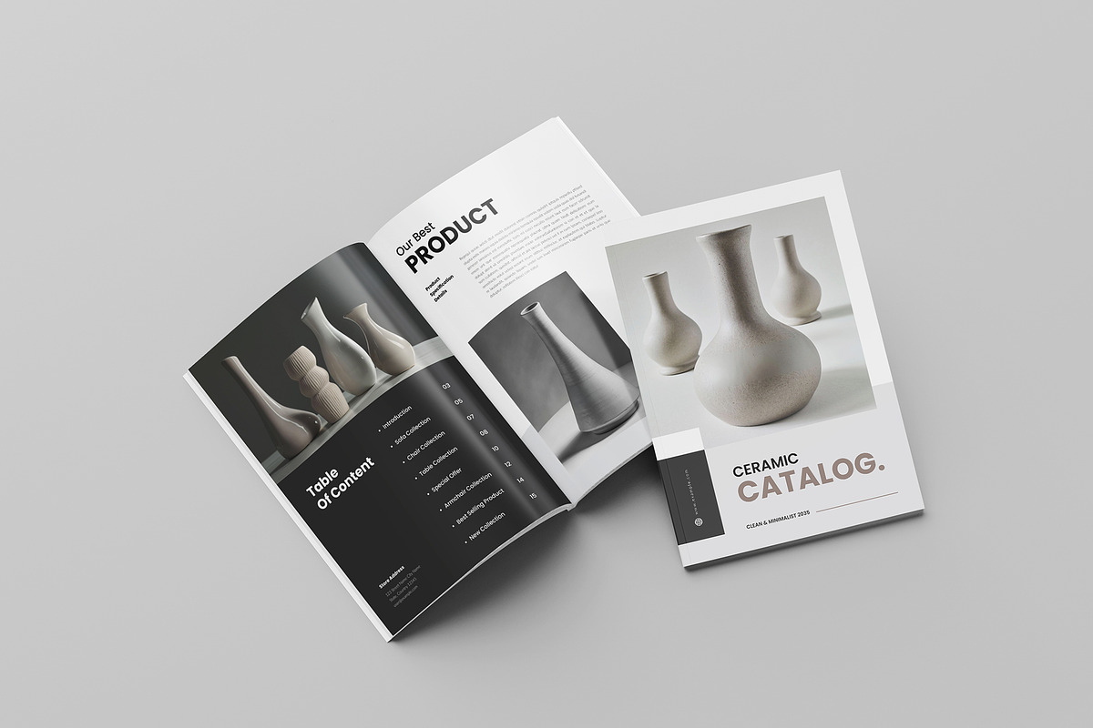 Catalog Brochure Template, a Brochure Template by Spark_Creative (Photo 2 of 12)
