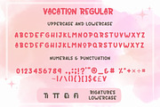 Vacation Font | Display Font, a Handwritten Font by AnningArts (Thumbnail 5 of 6)