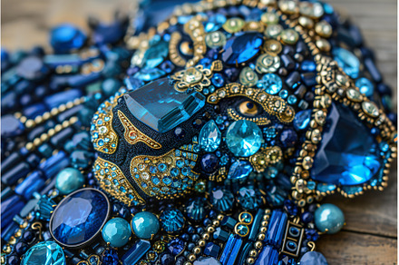 animal brooch featuring intricate, a Beauty & Fashion Photo by Lermont51