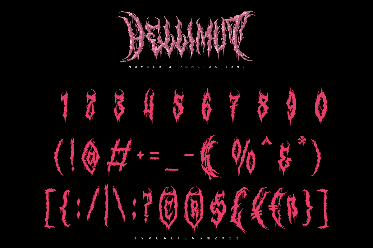 Hellimut for Band & Music, a Blackletter Font by ilhamtaro (Photo 9 of 10)