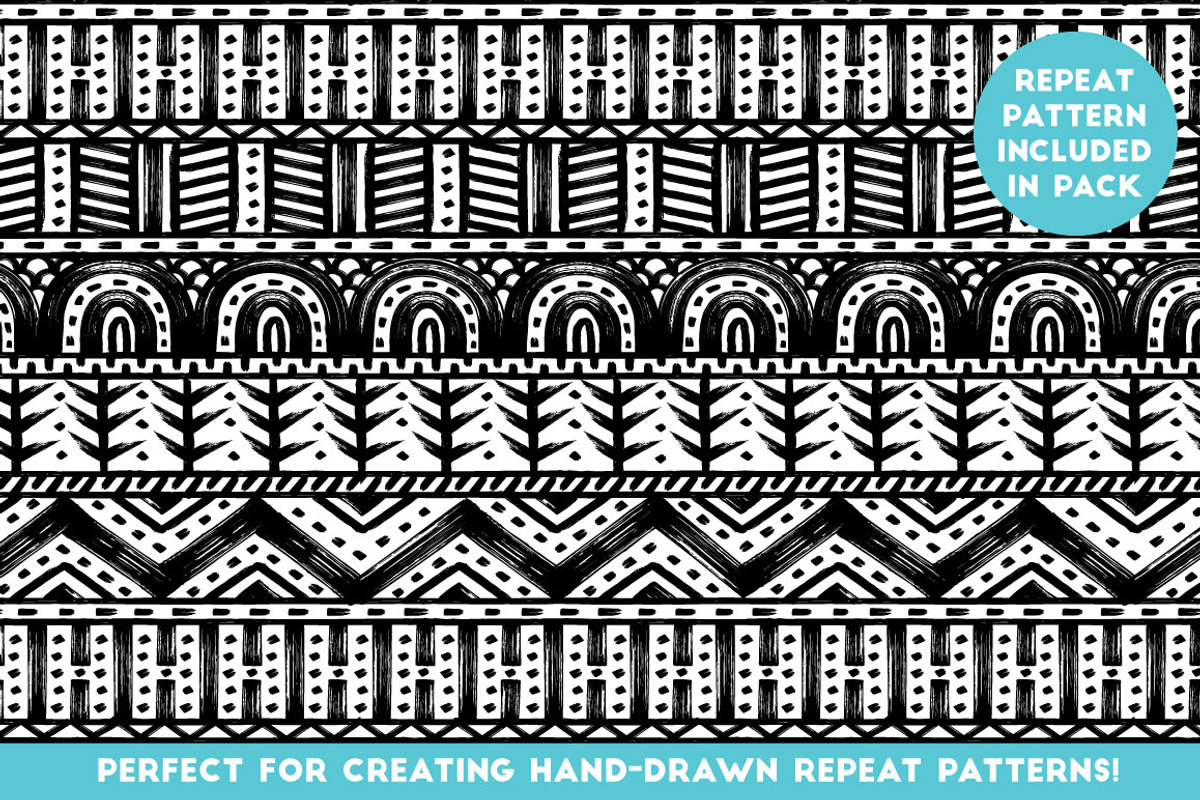 Chunky Markers - Illustrator Brushes, a Brush Add-On by The Artifex Forge (Photo 4 of 6)