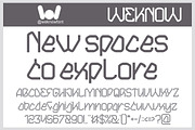 INTERDIMENSIONAL FONT, a Blackletter Font by weknow (Thumbnail 5 of 8)