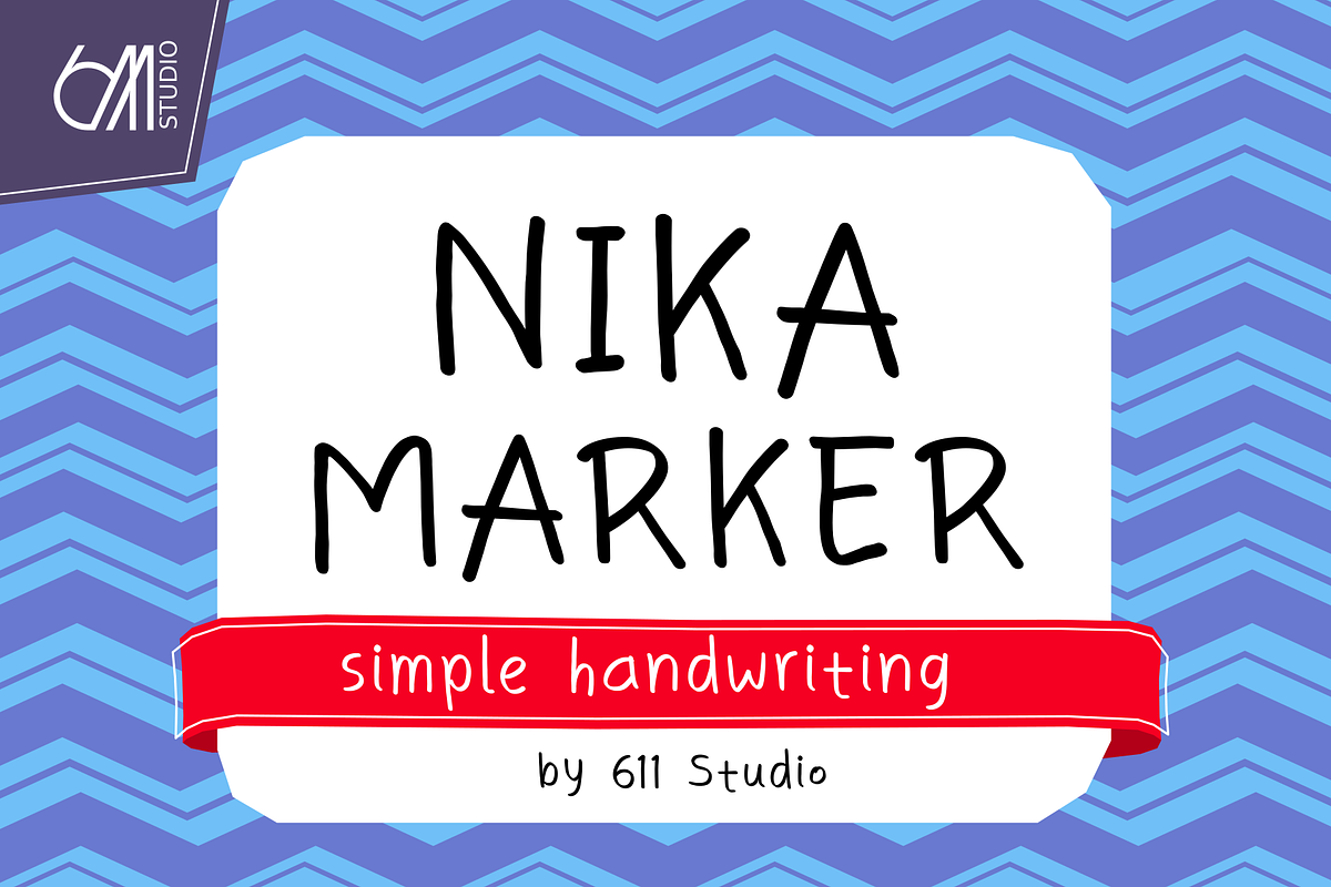 Nika Marker, a Handwritten Font by 611 Studio (Photo 6 of 15)