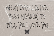 Nightmilk Melting Display Font, a Handwritten Font by The October Creative (Thumbnail 6 of 8)