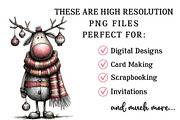 Christmas Whimsical Clipart, an Illustration by OK Design (Thumbnail 2 of 6)