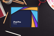 24 iPad Pro Mockup #1, an iPad Mockup by Walentin (Thumbnail 13 of 25)