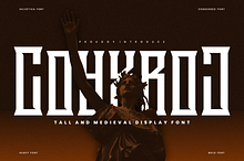 Coyxroj - Tall & Gothic Font