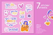 Love yourself: Self Love graphic set, a Person Illustration by Lana Sham (Thumbnail 3 of 14)