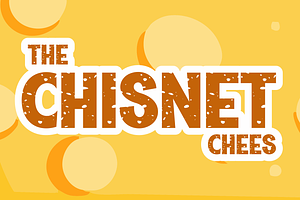 The Chisnet 2 Style Cheese Edition, a Sans Serif Font by Monoletter Studio