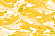 Yellow banana peel. Fruit skin, a Food Illustration by Vectorbuum (Thumbnail 2 of 3)