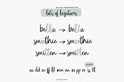 Oh Livey brush script font, a Script Font by Angele Kamp (Thumbnail 5 of 8)