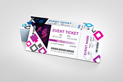 Admission Ticket Template For Events, a Stationery Template by BrandlyTemplate (Thumbnail 2 of 3)