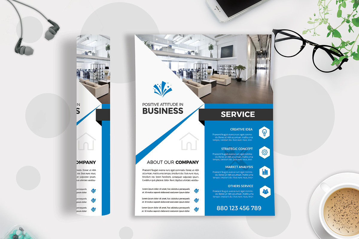 30+ Business Flyers Bundle, a Flyer Template by Imagine Design Studio (Photo 8 of 31)