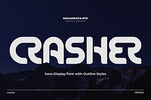 Crasher - Sans Display Font