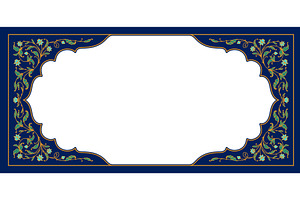 Oriental Arabian Frame