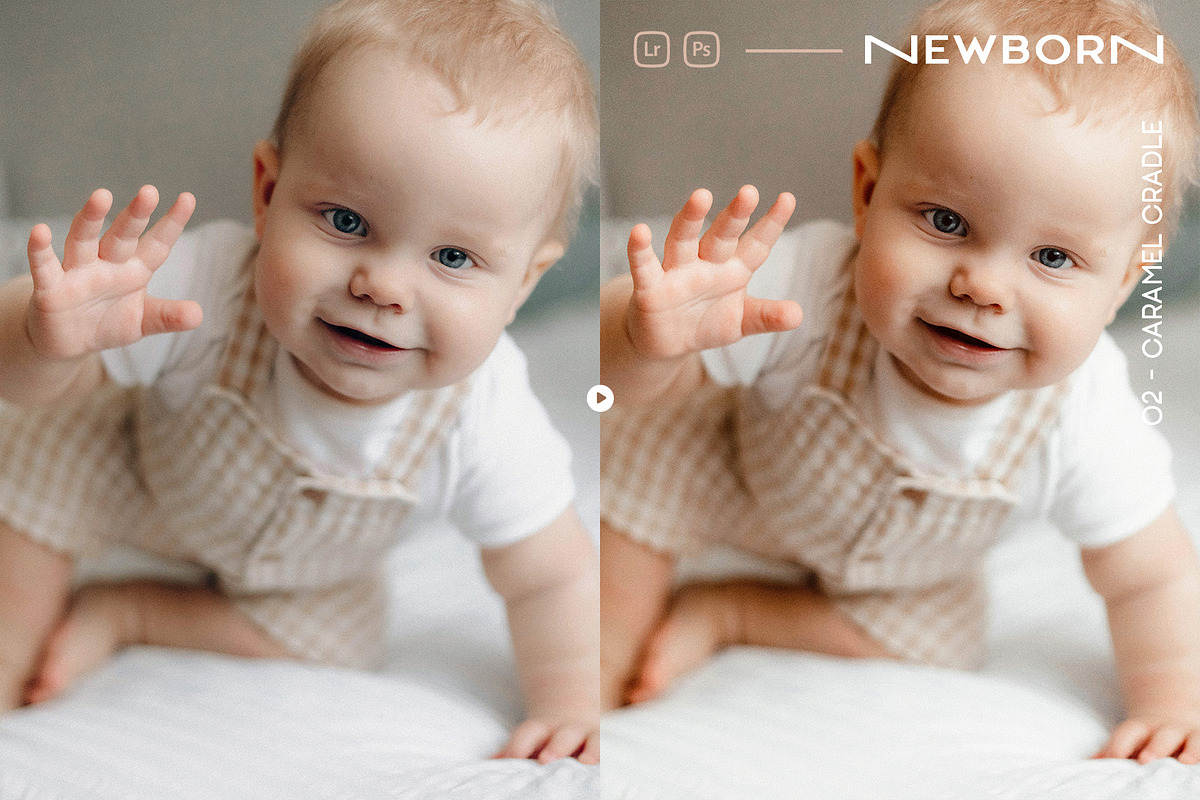 Newborn Lightroom Presets, a Preset Add-On by Presetrain Co. (Photo 6 of 7)