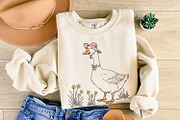 Spring Silly Goose PNG Digital, an Illustration by SharpMarketplace (Thumbnail 8 of 9)