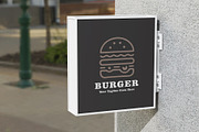 Burger Restaurant Logo Design, a Branding & Logo Template by YUDesignStore (Thumbnail 5 of 7)