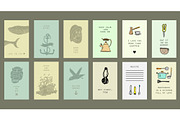 Set of funny cards, a Card Template by WINS Doodle shop (Thumbnail 5 of 5)