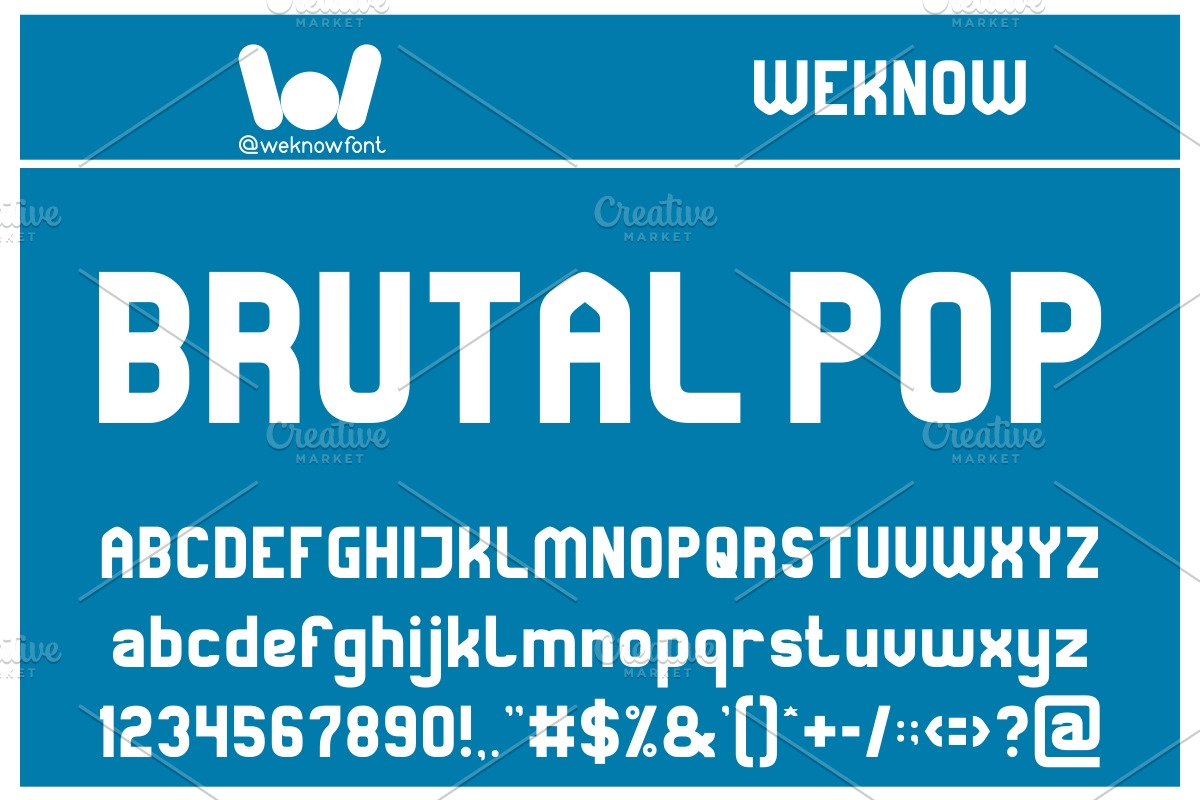 Joke font, a Sans Serif Font by weknow (Photo 3 of 5)