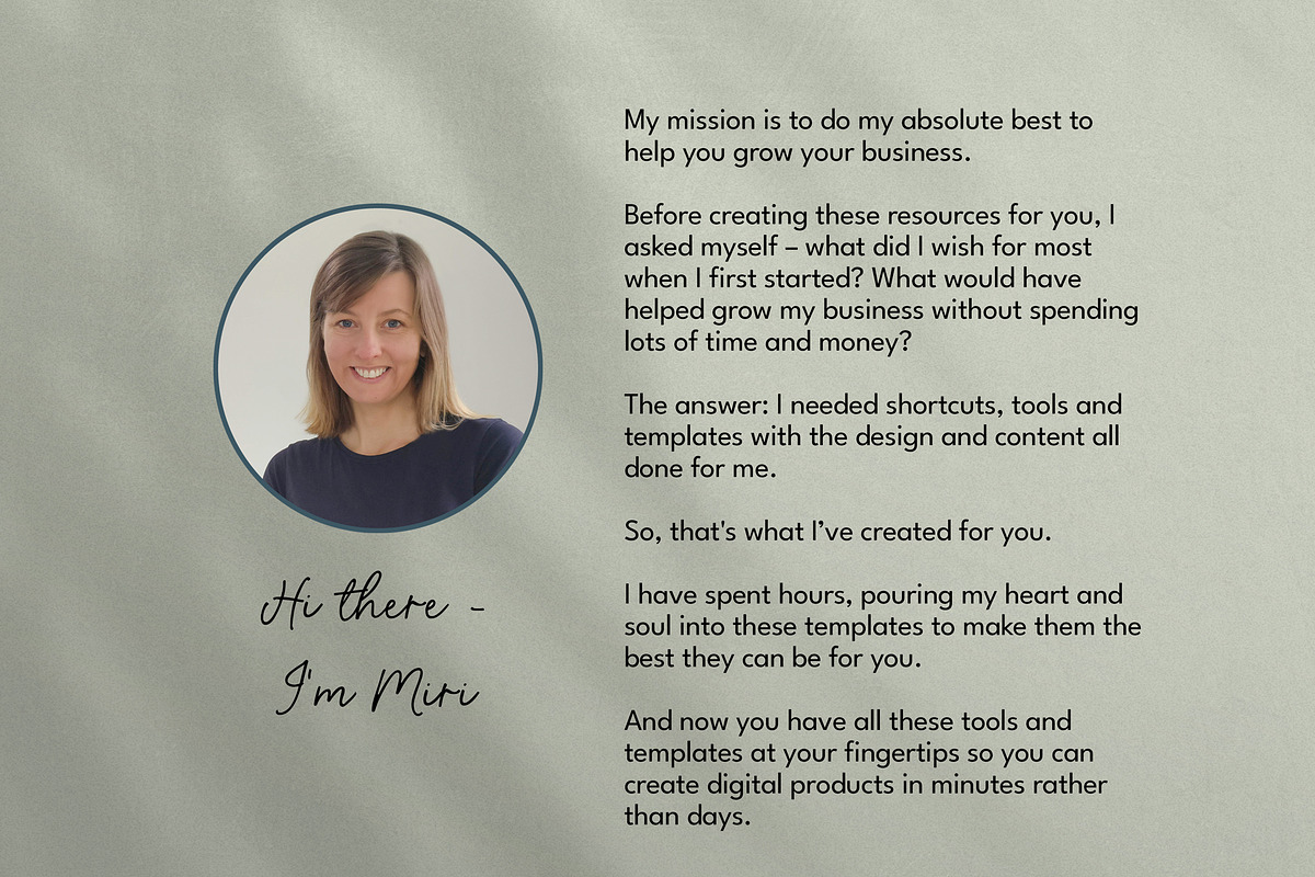Tree of Life Therapy Canva Templates, a Templates & Theme by Miri Campbell (Photo 9 of 9)