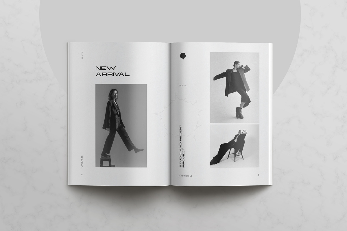 Minimal Fashion Look Book preview 5