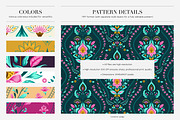 Herencia Traditional Patterns, a Pattern Graphic by LEAFure (Thumbnail 2 of 10)