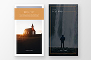 Iceland Instagram Story Templates, a Social Media Template by Hamilton. (Thumbnail 6 of 9)