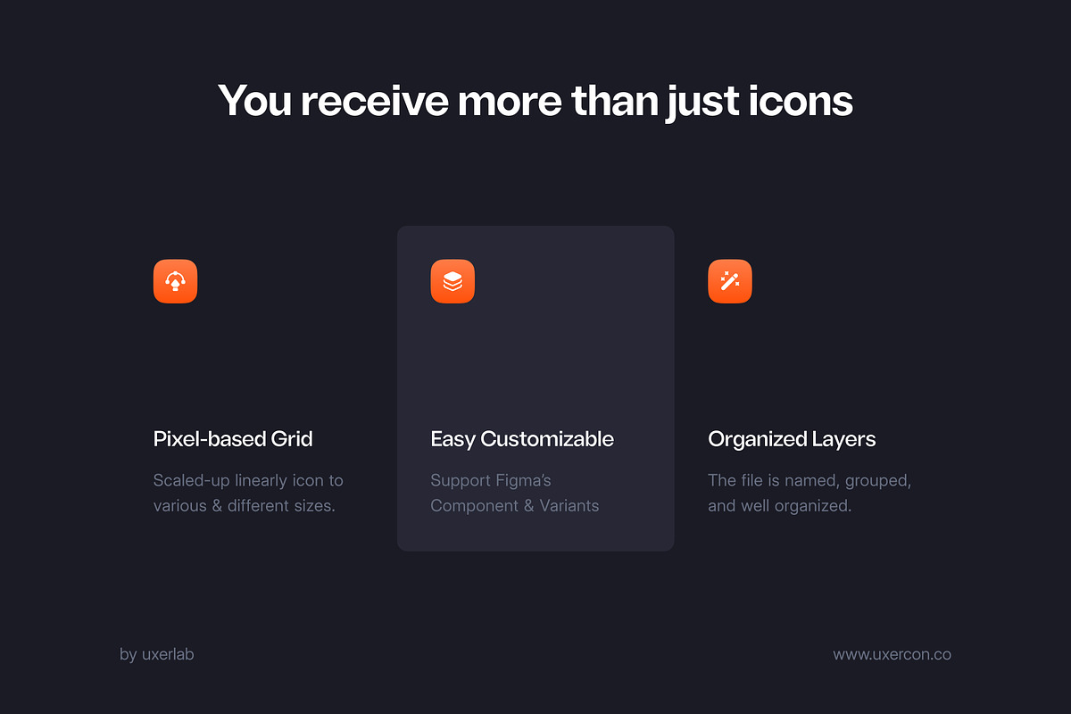Uxercon Icon Set - Communications, a Solid Icon by uxerlab (Photo 2 of 14)