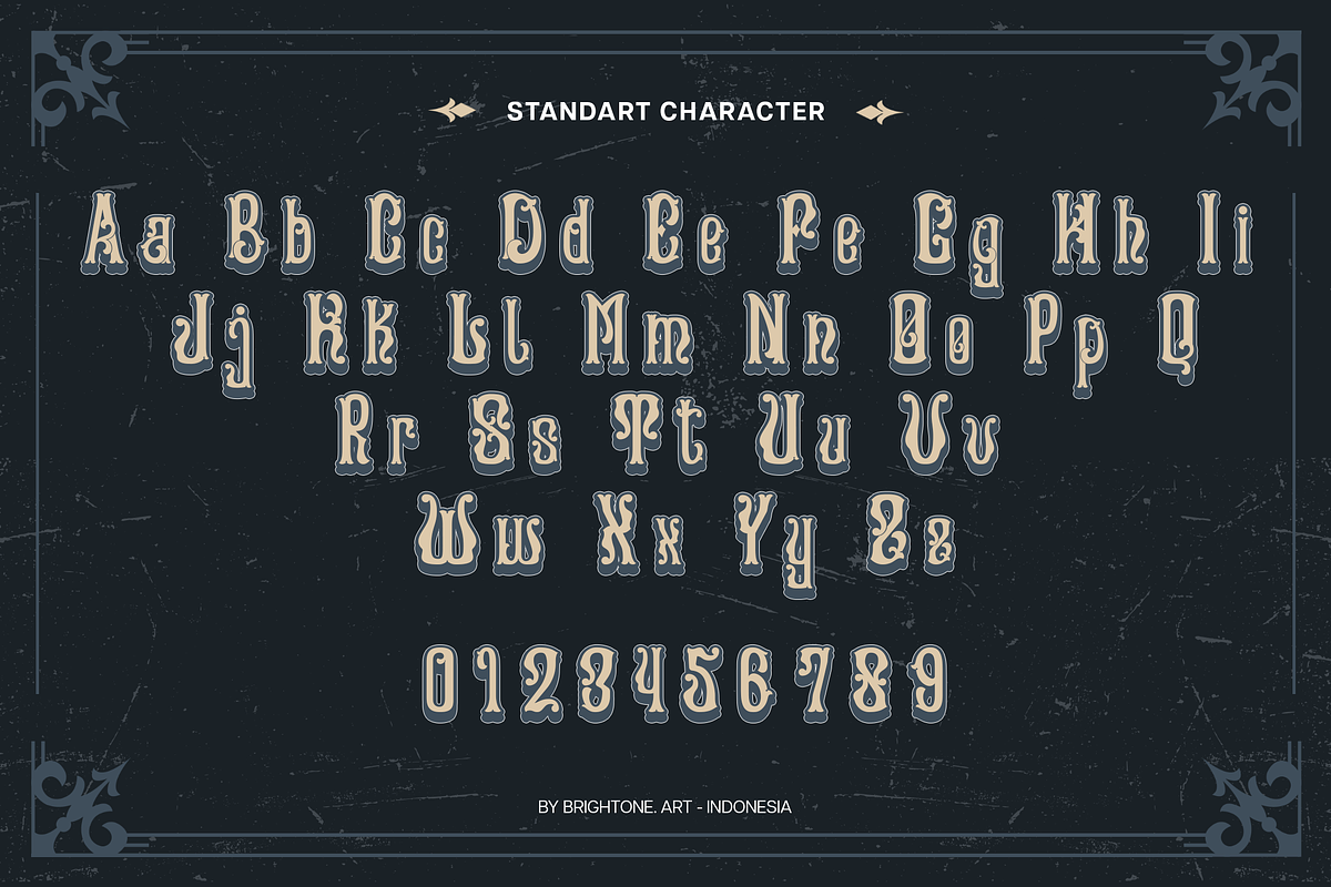 Semifloyd - Vintage Display Font, a Serif Font by Brightone (Photo 2 of 8)