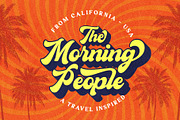 The Buntank - Retro Script, a Script Font by Arterfak Project (Thumbnail 2 of 14)