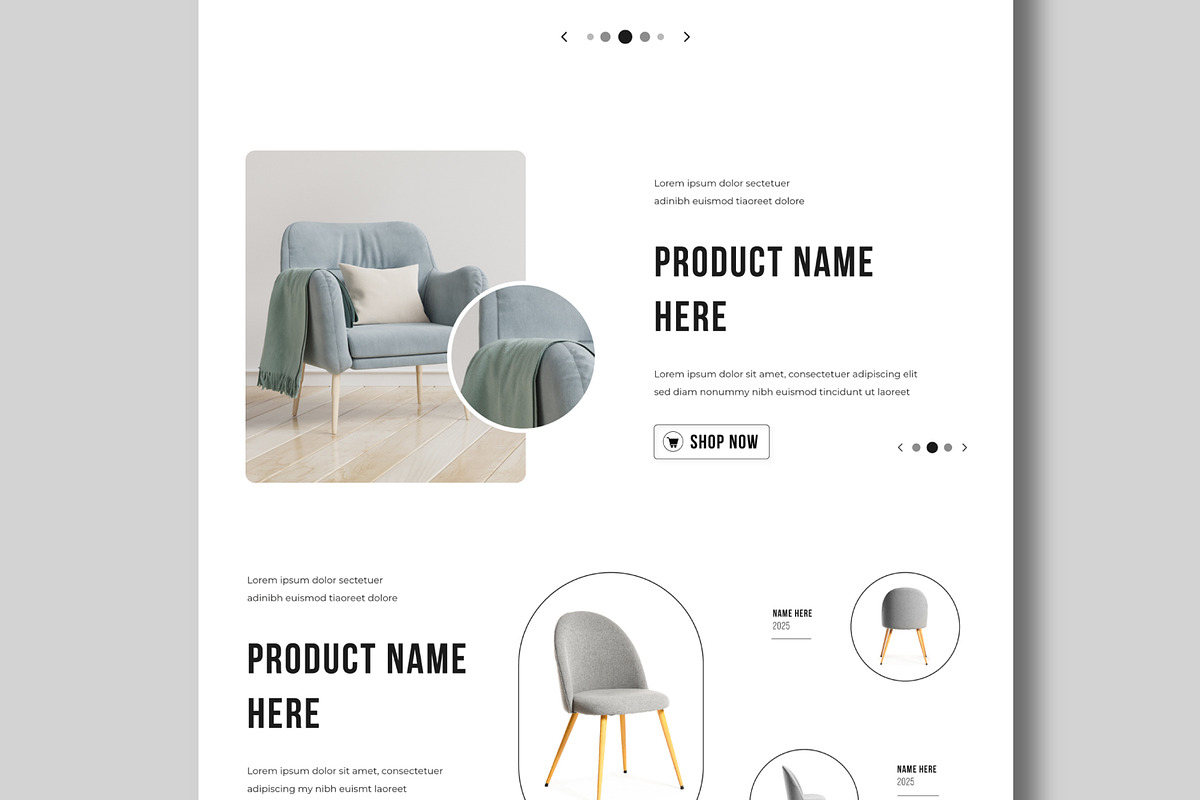 Website Landing Page Design Layout, a Landing Page Template by MightyDesign (Photo 5 of 9)