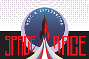 Wilhelm Font & Space Vectors, a Blackletter Font by Badspark (Thumbnail 2 of 3)