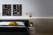 Modern Minimalsit Abstract Wall Art, a Decorative Illustration by Doodledreamin (Thumbnail 8 of 11)