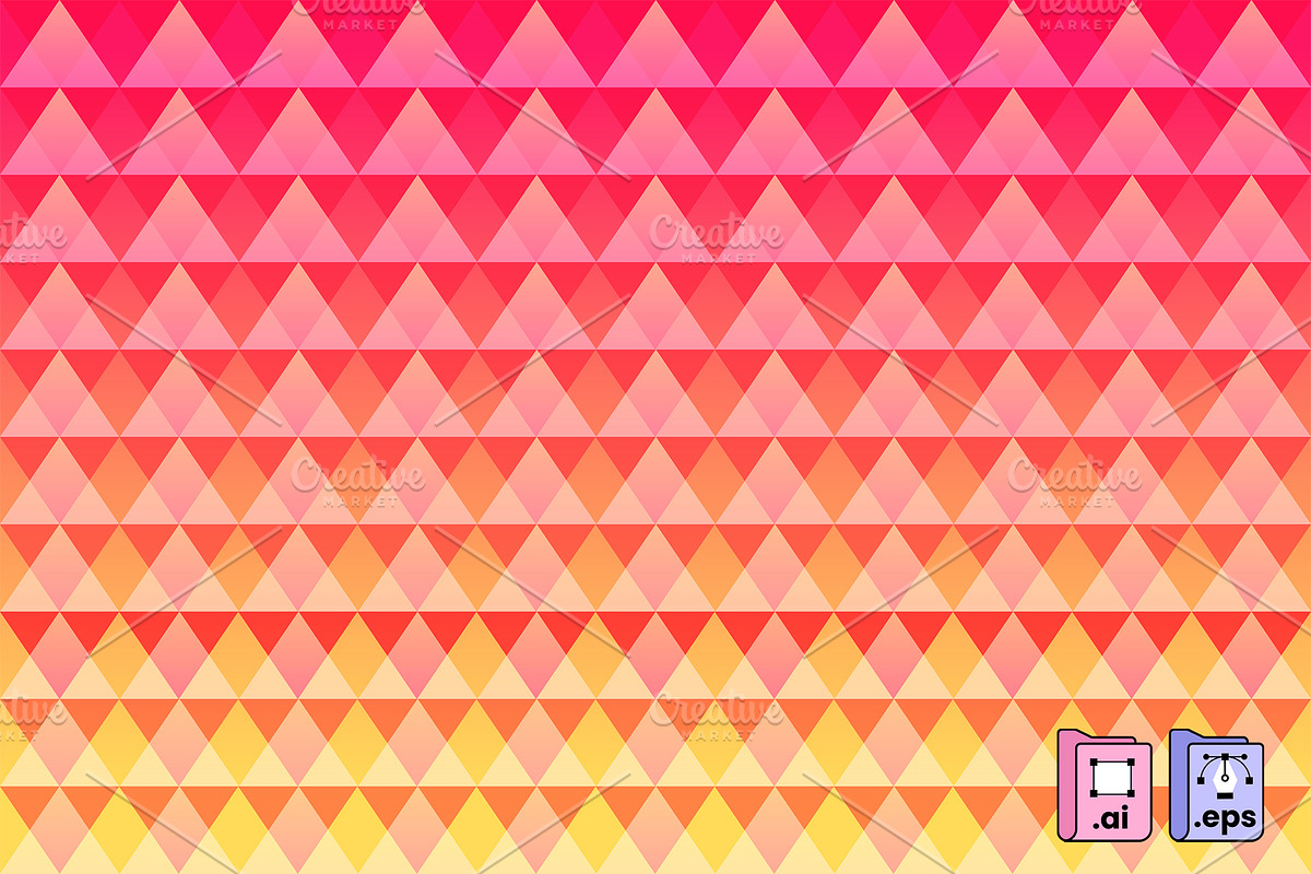 Polygonal Background, a Pattern Graphic by MISS CHATZ (Photo 2 of 3)